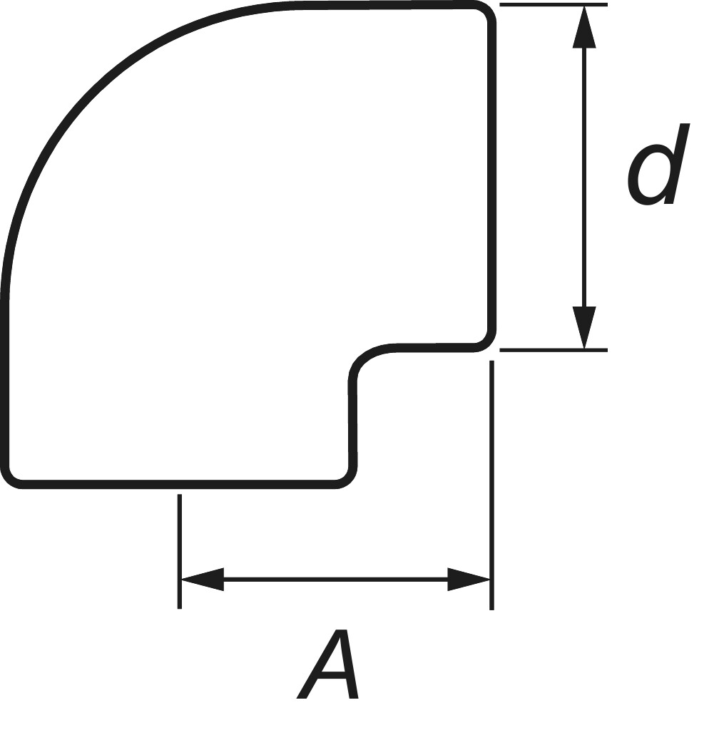 Winkel  Nr. 13  DIN 2987 verzinkt   1 1/4"